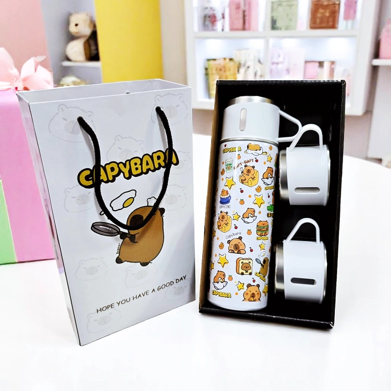 SET CAPIBARA (TERMO + 2 TAZAS)
